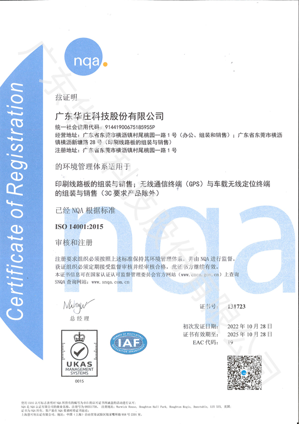 ISO14001：2015